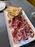 Jamon and Pan de Cristal